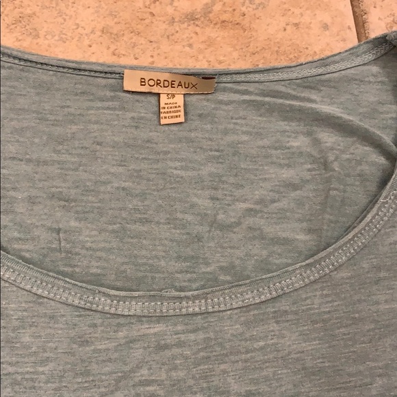 Bordeaux Teal/Aqua Top Size SM - Picture 2 of 7